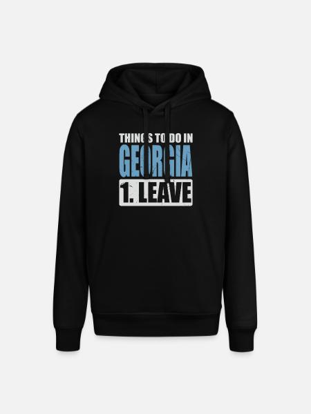 Georgia Meme - Stanley/Stella SOUNDER Unisex Hoodie - black