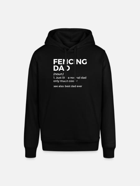 Fechten Degen Fechtduell Geschenkidee - Stanley/Stella Unisex Hoodie SOUNDER - Schwarz