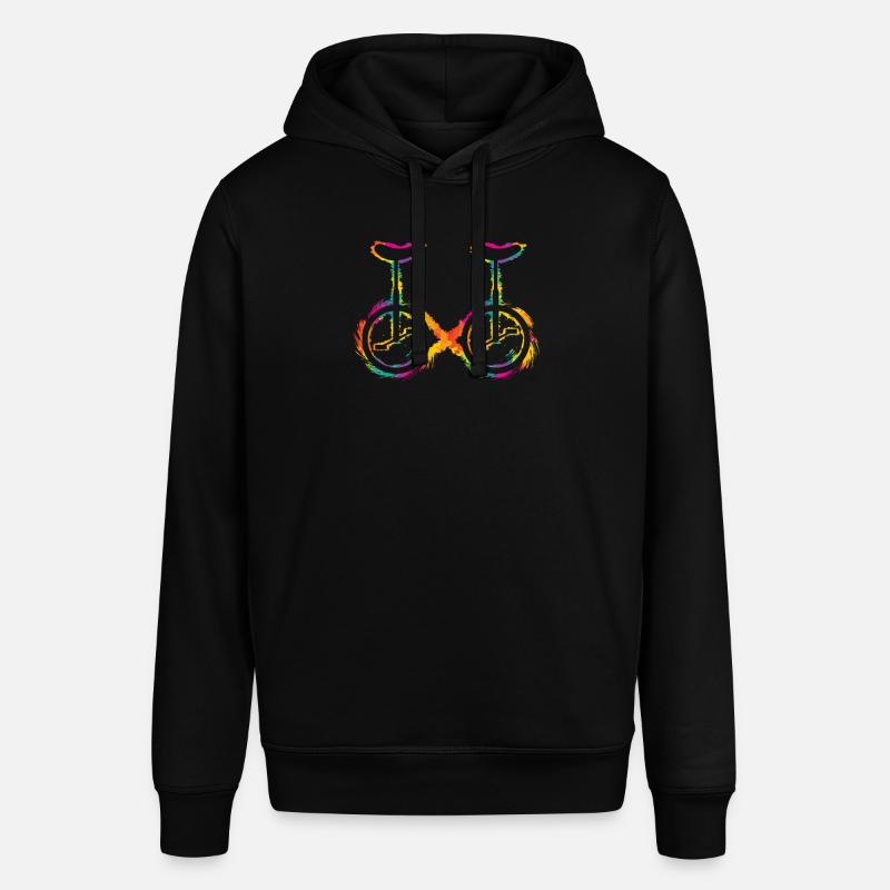 Unicycle Infinity Arc-en-ciel - Sweat à capuche SOUNDER Stanley/Stella Unisexe - noir