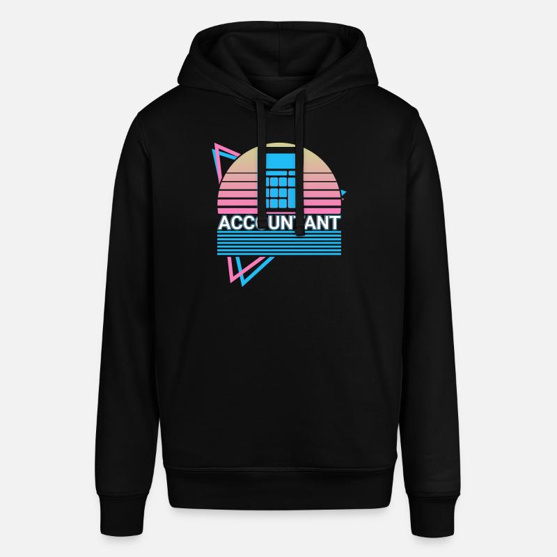 Comptable Calcul Comptabilité Rétro - Sweat à capuche SOUNDER Stanley/Stella Unisexe - noir