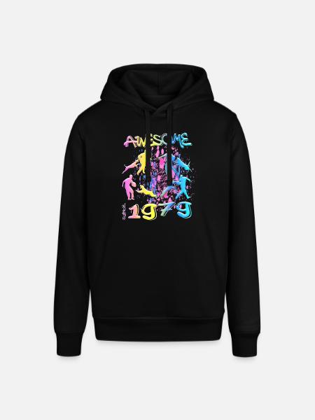 Awesome since 1979. Agility, Hundetraining - Stanley/Stella SOUNDER Unisex Hoodie - black