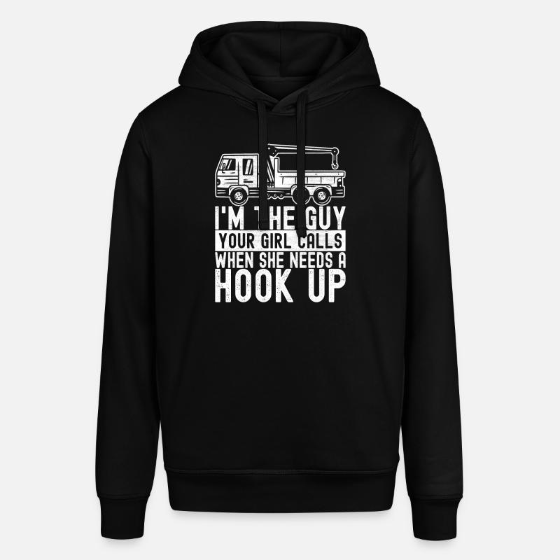 Abschleppwagen Abschleppdienst - Stanley/Stella Unisex Hoodie SOUNDER - Schwarz