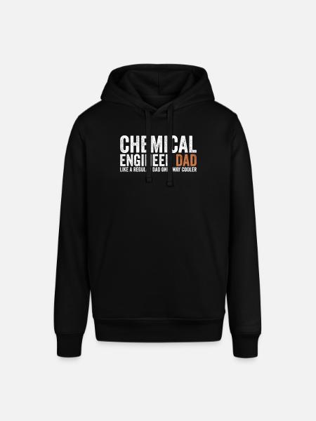 Father - chemical engineer - Stanley/Stella SOUNDER Unisex Hoodie - black