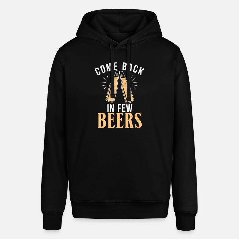 Biertrinker Bier Geschenke - Stanley/Stella Unisex Hoodie SOUNDER - Schwarz