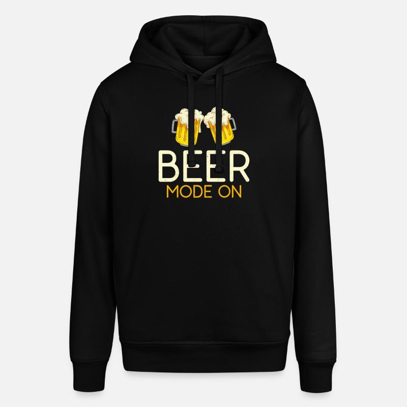 Biertrinker Bier Geschenke - Stanley/Stella Unisex Hoodie SOUNDER - Schwarz