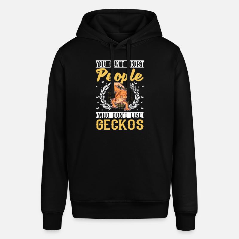Gecko Cadeau Léopard Gecko - Sweat à capuche SOUNDER Stanley/Stella Unisexe - noir