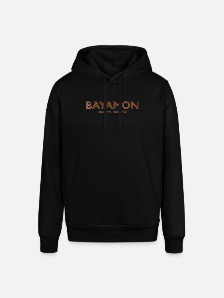USA:n kaupungin koordinaatit - Bayamon - Stanley/Stella SOUNDER unisex huppari - musta