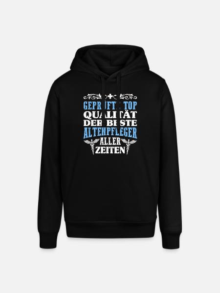 Top Qualität der beste Altenpfleger - Stanley/Stella Unisex Hoodie SOUNDER - Schwarz