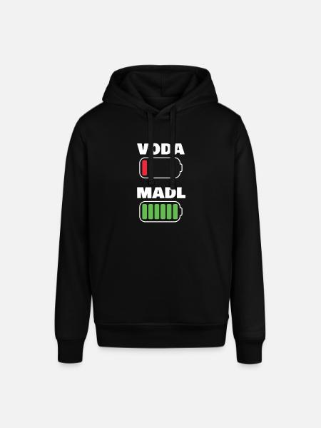 Voda Madl - Stanley/Stella SOUNDER Unisex Hoodie - black