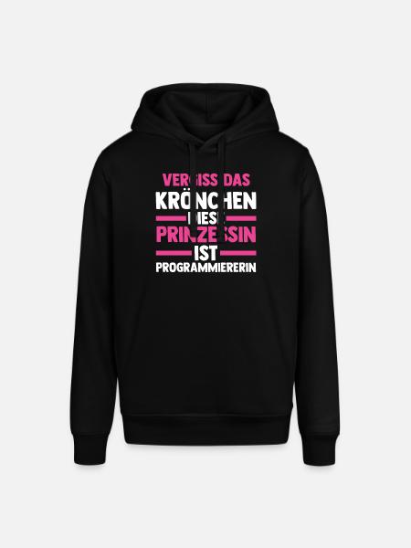 Programmieren Entwickler Prinzessin Programmierer - Stanley/Stella Unisex Hoodie SOUNDER - Schwarz