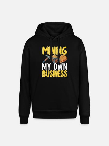 Gold Diggers Gold Mining - Stanley/Stella SOUNDER Unisex Hoodie - black