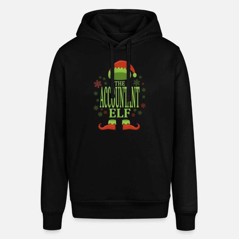 Comptable Elfe de Noël - Sweat à capuche SOUNDER Stanley/Stella Unisexe - noir