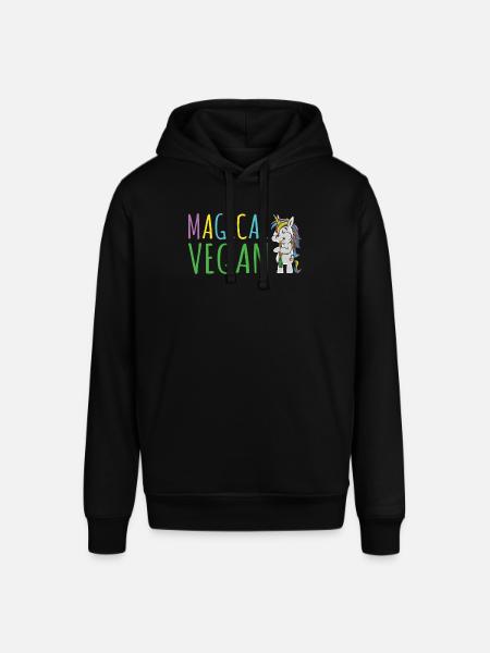 Veggie Lover Vegan Gift - Stanley/Stella SOUNDER Unisex Hoodie - black