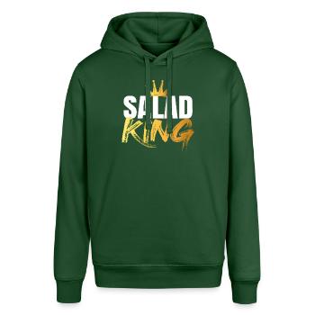 Salade King - Sweat à capuche SOUNDER Stanley/Stella Unisexe - vert bouteille - Devant - Alina (178cm) & Michal (187cm)