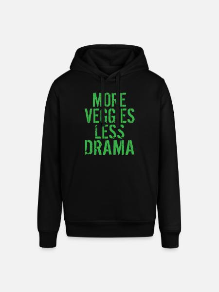 Veggie Lover Vegan Gift - Stanley/Stella SOUNDER Unisex Hoodie - black