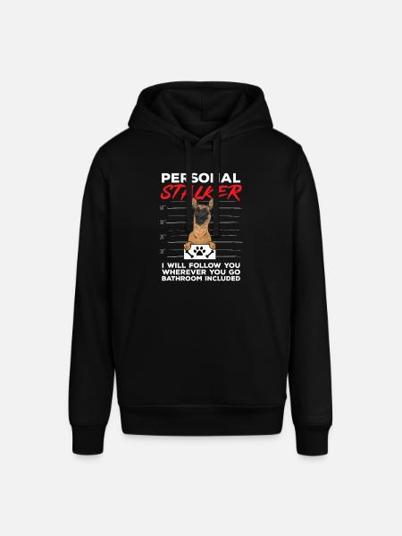 Malinois Belgian Shepherd Mechelaar Dog - Stanley/Stella SOUNDER Unisex Hoodie - black