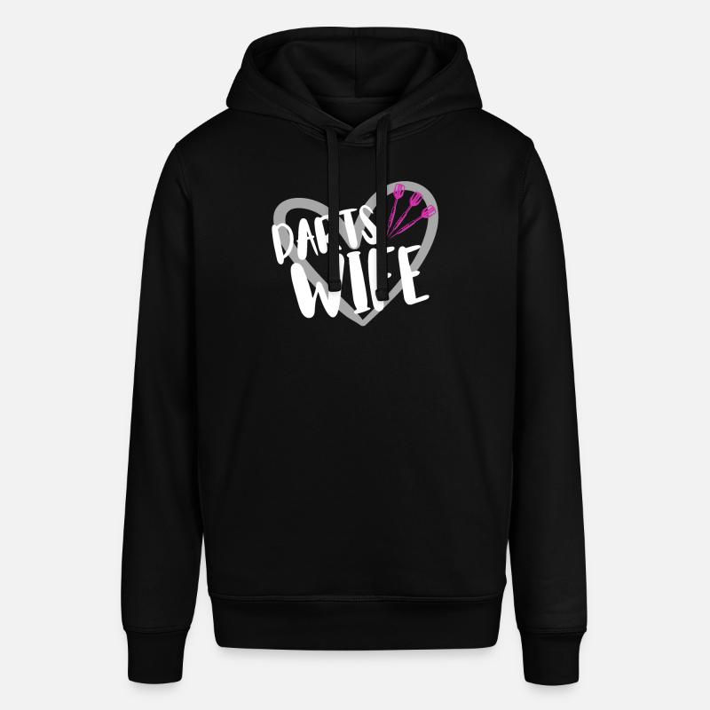 Joueur de fléchettes Fléchettes - Sweat à capuche SOUNDER Stanley/Stella Unisexe - noir