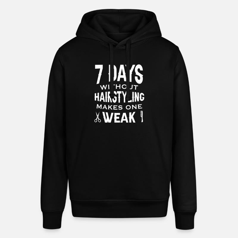 Coiffeur Coiffeur Coiffeur - Sweat à capuche SOUNDER Stanley/Stella Unisexe - noir