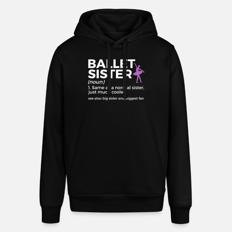 Danse classique - Sweat à capuche SOUNDER Stanley/Stella Unisexe - noir