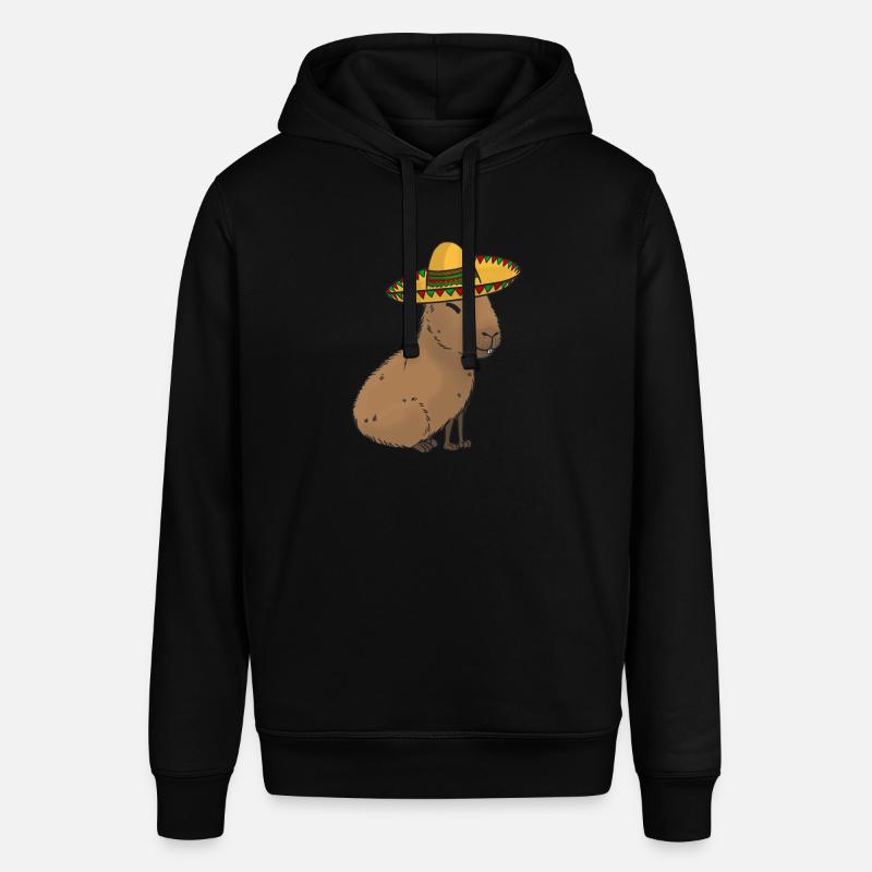 Capybara mexicain - Sweat à capuche SOUNDER Stanley/Stella Unisexe - noir