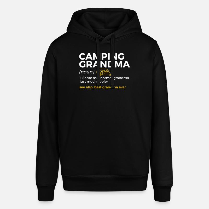Camping Camping Camping-car - Sweat à capuche SOUNDER Stanley/Stella Unisexe - noir