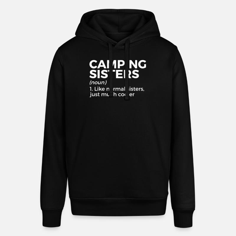 Camping Camping Camping-car - Sweat à capuche SOUNDER Stanley/Stella Unisexe - noir