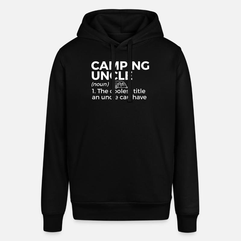 Camping Camping Camping-car - Sweat à capuche SOUNDER Stanley/Stella Unisexe - noir