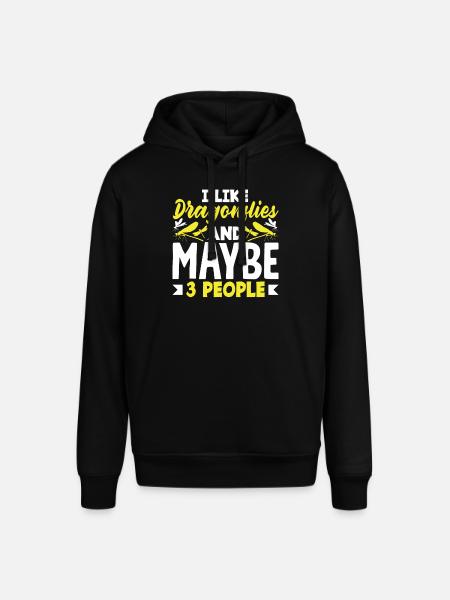 Libelle Libellenlibellen, die ich mag - Stanley/Stella Unisex Hoodie SOUNDER - Schwarz