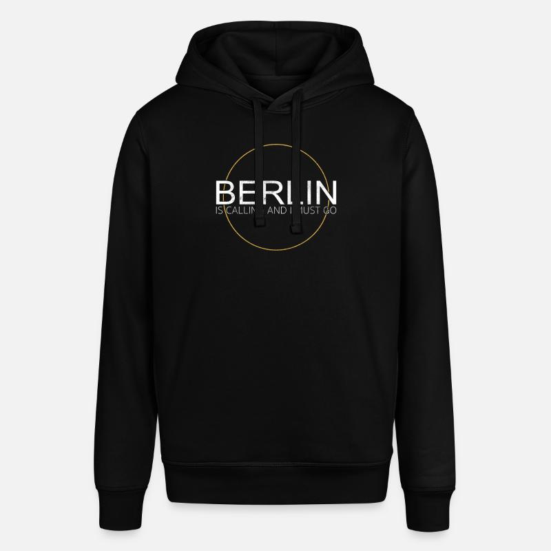 Citation Berlin - Sweat à capuche SOUNDER Stanley/Stella Unisexe - noir