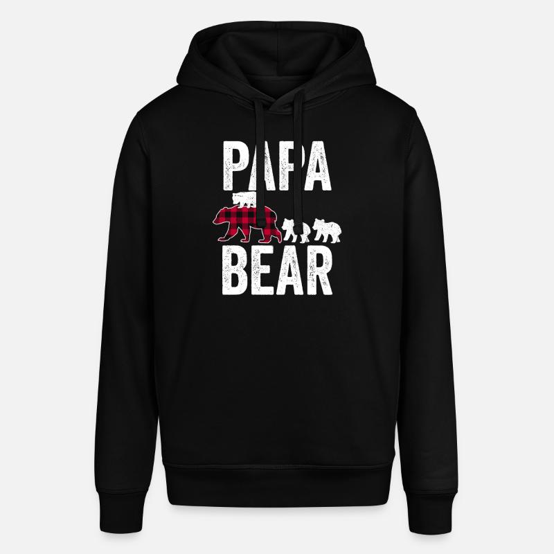 Papa Ours - Sweat à capuche SOUNDER Stanley/Stella Unisexe - noir