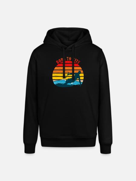 Kitesurfing Saying - Stanley/Stella SOUNDER Unisex Hoodie - black