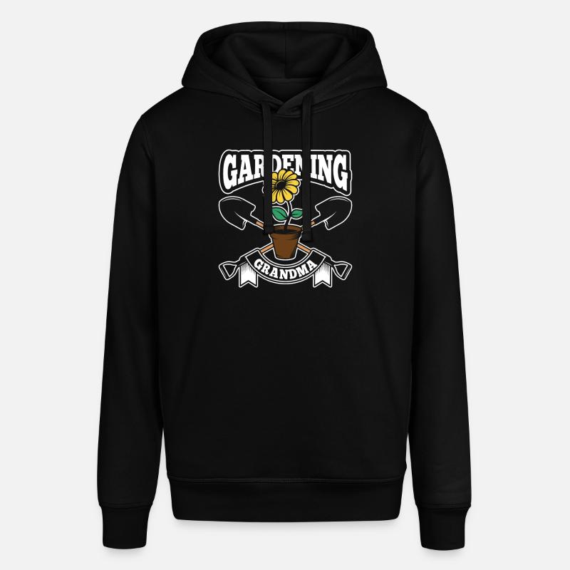 Gartenarbeit Oma Großmutter Garten Gärtnerin - Stanley/Stella Unisex Hoodie SOUNDER - Schwarz
