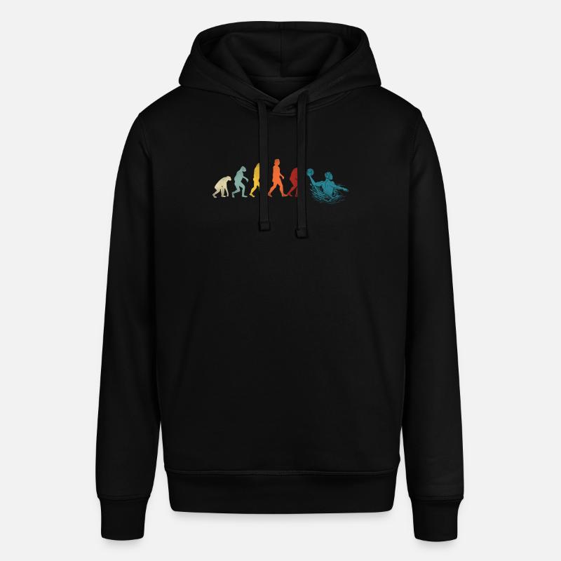 Évolution du water-polo - Sweat à capuche SOUNDER Stanley/Stella Unisexe - noir