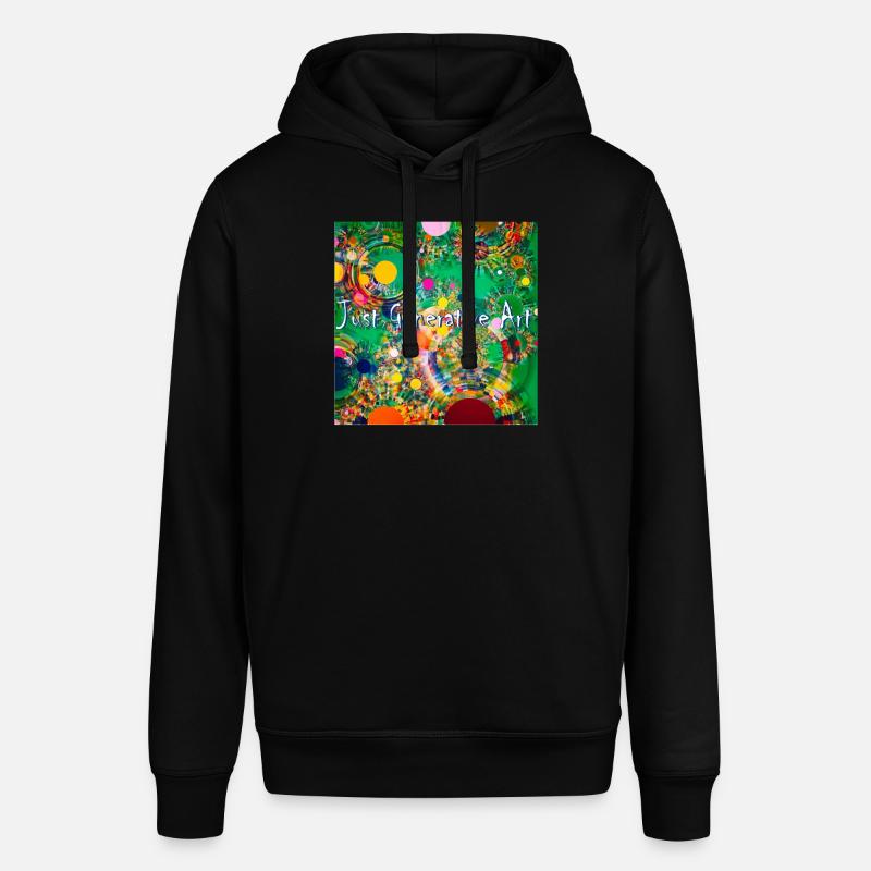 Nur Generative Kunstprogrammierung Bildcode - Stanley/Stella Unisex Hoodie SOUNDER - Schwarz