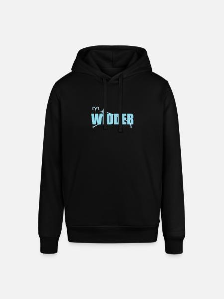 Widder Sternzeichen Aries Sternbild - Stanley/Stella Unisex Hoodie SOUNDER - Schwarz
