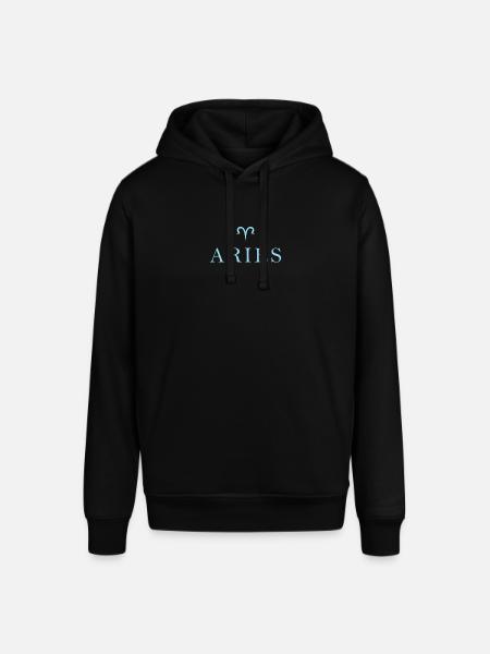 Sternzeichen Aries Widder Sternbild - Stanley/Stella Unisex Hoodie SOUNDER - Schwarz