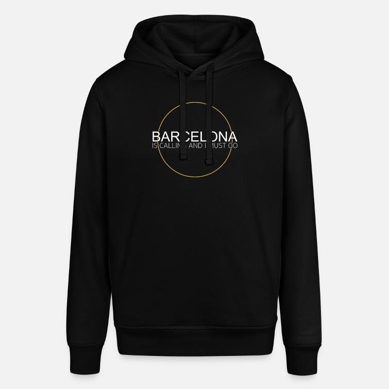 Citation de Barcelone - Sweat à capuche SOUNDER Stanley/Stella Unisexe - noir