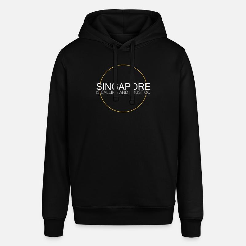Citation de Singapour - Sweat à capuche SOUNDER Stanley/Stella Unisexe - noir