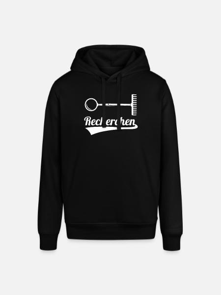 Recherchen Wortwitz - Stanley/Stella Unisex Hoodie SOUNDER - Schwarz