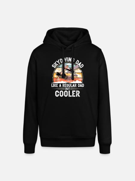 Skydiving Parachuting Parachute - Stanley/Stella SOUNDER Unisex Hoodie - black