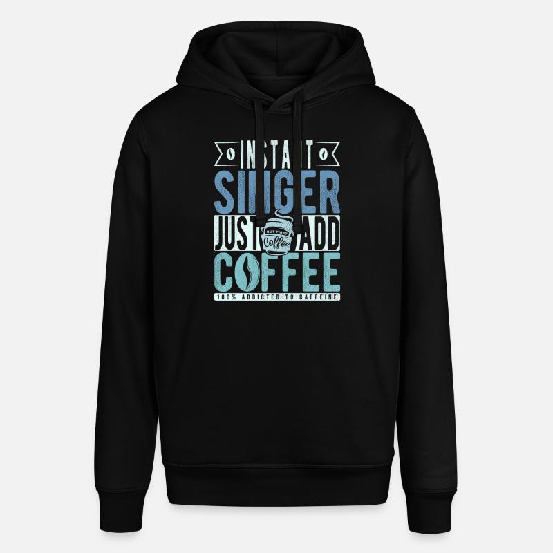 Citation de Singer Coffee - Sweat à capuche SOUNDER Stanley/Stella Unisexe - noir