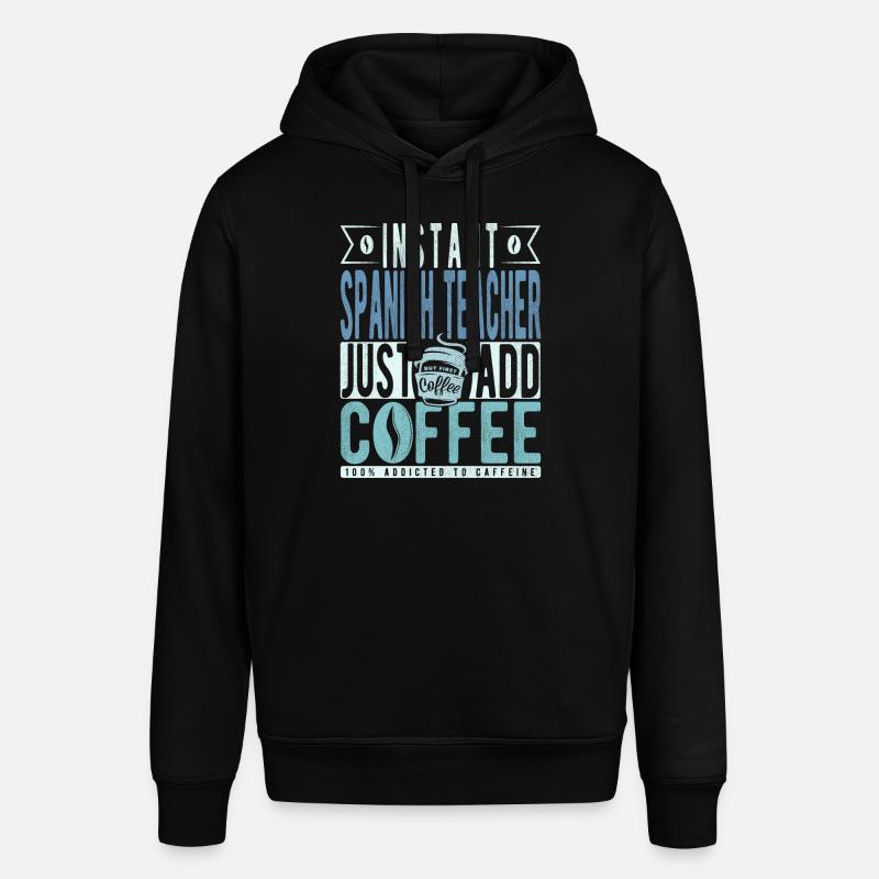 Professeur d’espagnol Café Citation - Sweat à capuche SOUNDER Stanley/Stella Unisexe - noir