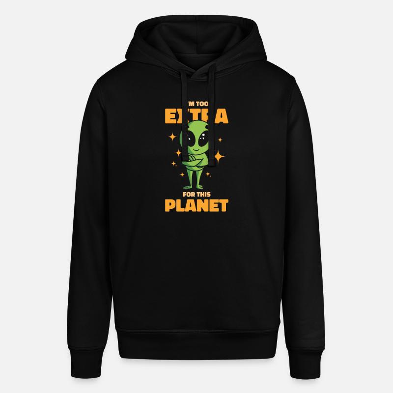 Space Alien Extravertit Êtres extravertis - Sweat à capuche SOUNDER Stanley/Stella Unisexe - noir