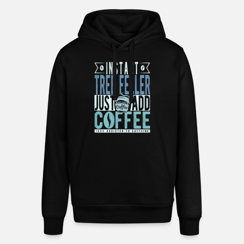 Baum Faller café dicton - Sweat à capuche SOUNDER Stanley/Stella Unisexe - noir
