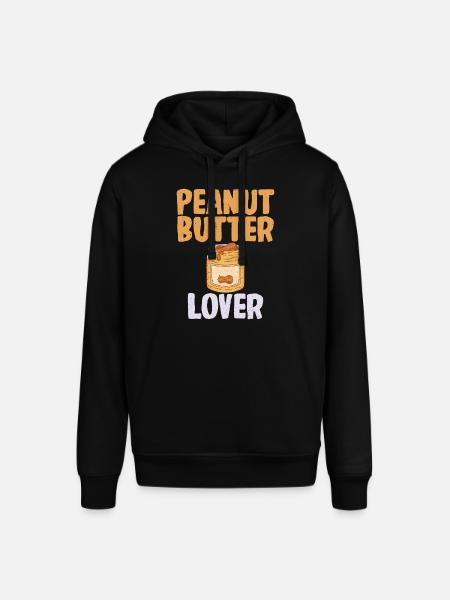 Peanut Butter Lover Gift - Stanley/Stella SOUNDER Unisex Hoodie - black