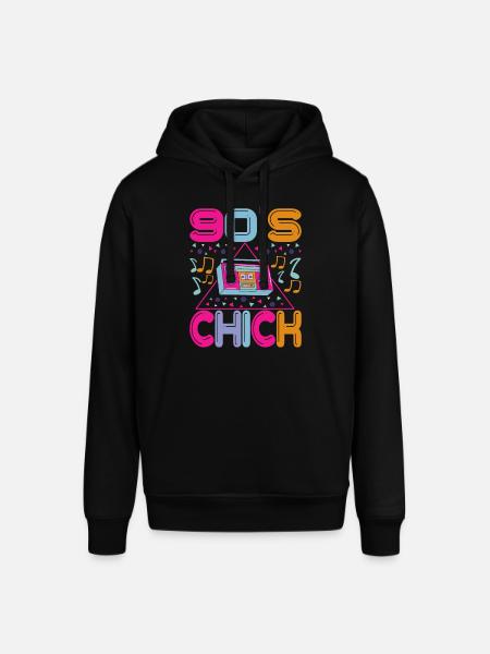 90s 90s 90s Party - Stanley/Stella SOUNDER Unisex Hoodie - black