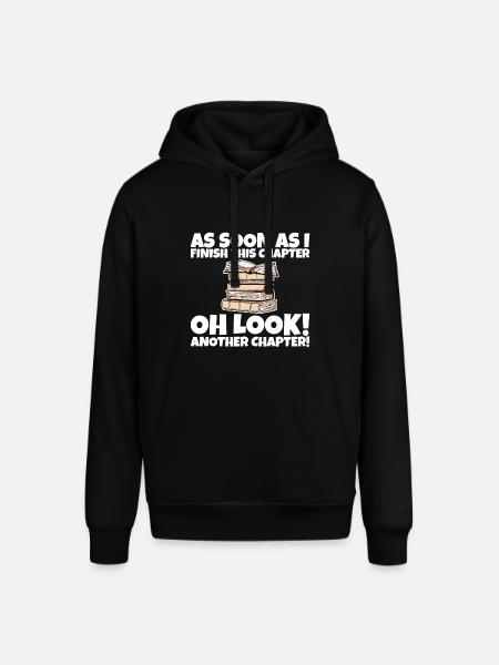 As Soon As I Finish This Chapter 2 - Stanley/Stella SOUNDER Unisex Hoodie - black