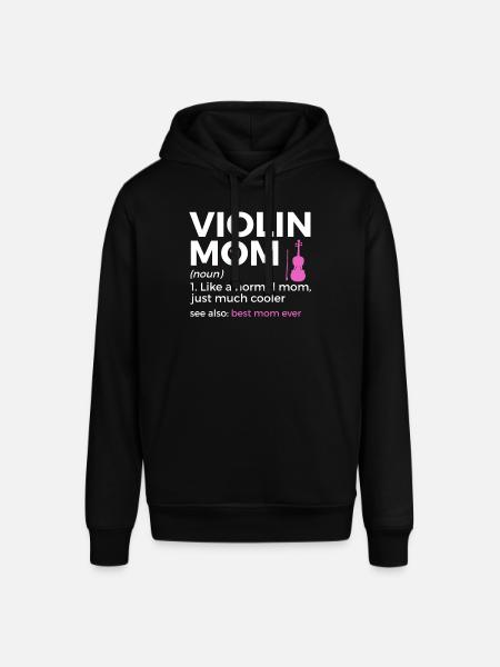 Violon Musicien - Sweat à capuche SOUNDER Stanley/Stella Unisexe - noir