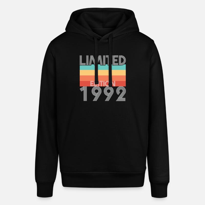 Edition Limitée Rétro 1992 - Sweat à capuche SOUNDER Stanley/Stella Unisexe - noir