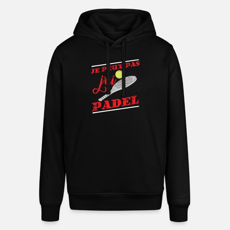 Équipe De Padel - Sweat à capuche SOUNDER Stanley/Stella Unisexe - noir